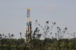 Marcellus shale gas well, Pennsylvania-photo WCN 24-7