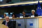 Miguel Arias Cañete, Commissioner-designate for Climate & Energy, at his hearing at the European Parliament (credit: European Union, 2014)