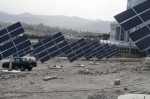 Solar park being built in Iran