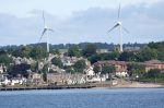 wind turbines at Broughty Ferry Scotland (photo Bob the Lomond)