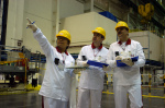 Safeguards training at Mochovce nclear power plant (photo IAEA)