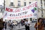 French shale gas protest, 2011 (photo Nicolas Sawicki)