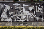 Guernica, tiled version of Picasso's painting (photo Tony Hisgett)