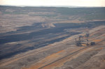 Open-pit lignite mine in the Rhineland, Germany (photo 350.org)