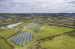 solar farm in South West of England (photo Highways England)