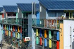 Solar settlement in Freiburg, Germany