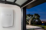 Tesla Powerwall installed in garage