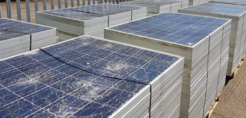 Image result for solar panels going into  landfill